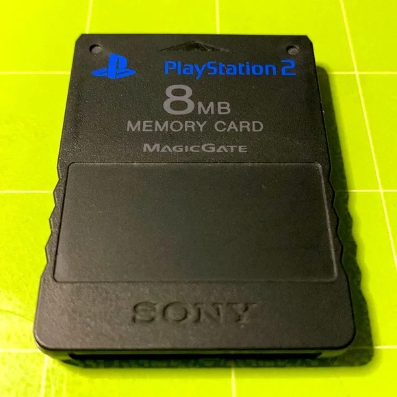 🔥 Sony PlayStation 2 Memory Card 8Mb 🔥 - Picture 1 of 2